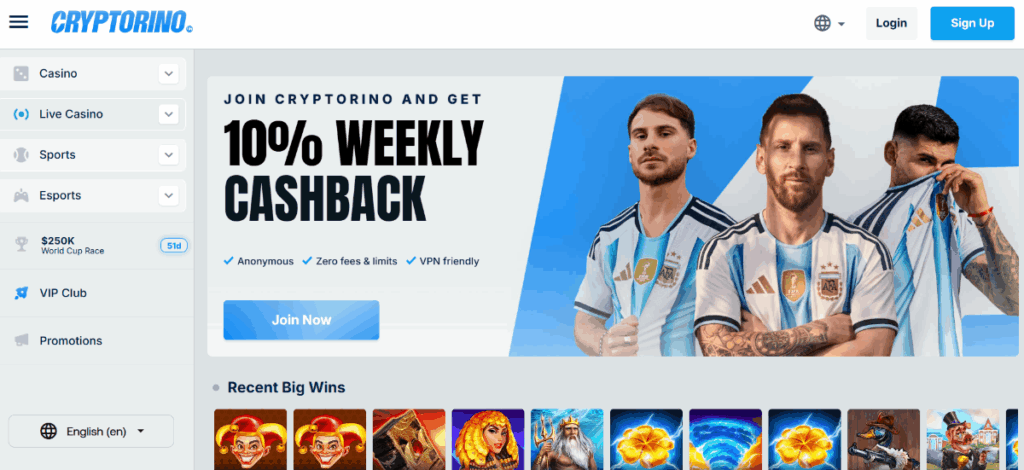 Cryptorino casino online